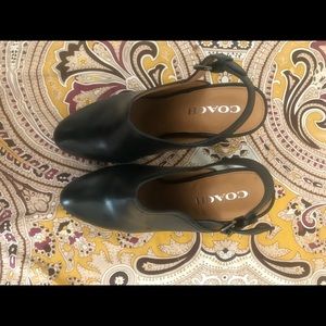 Coach platform bootie